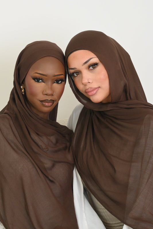 Chocolate modal set (includes non-slip cap)
