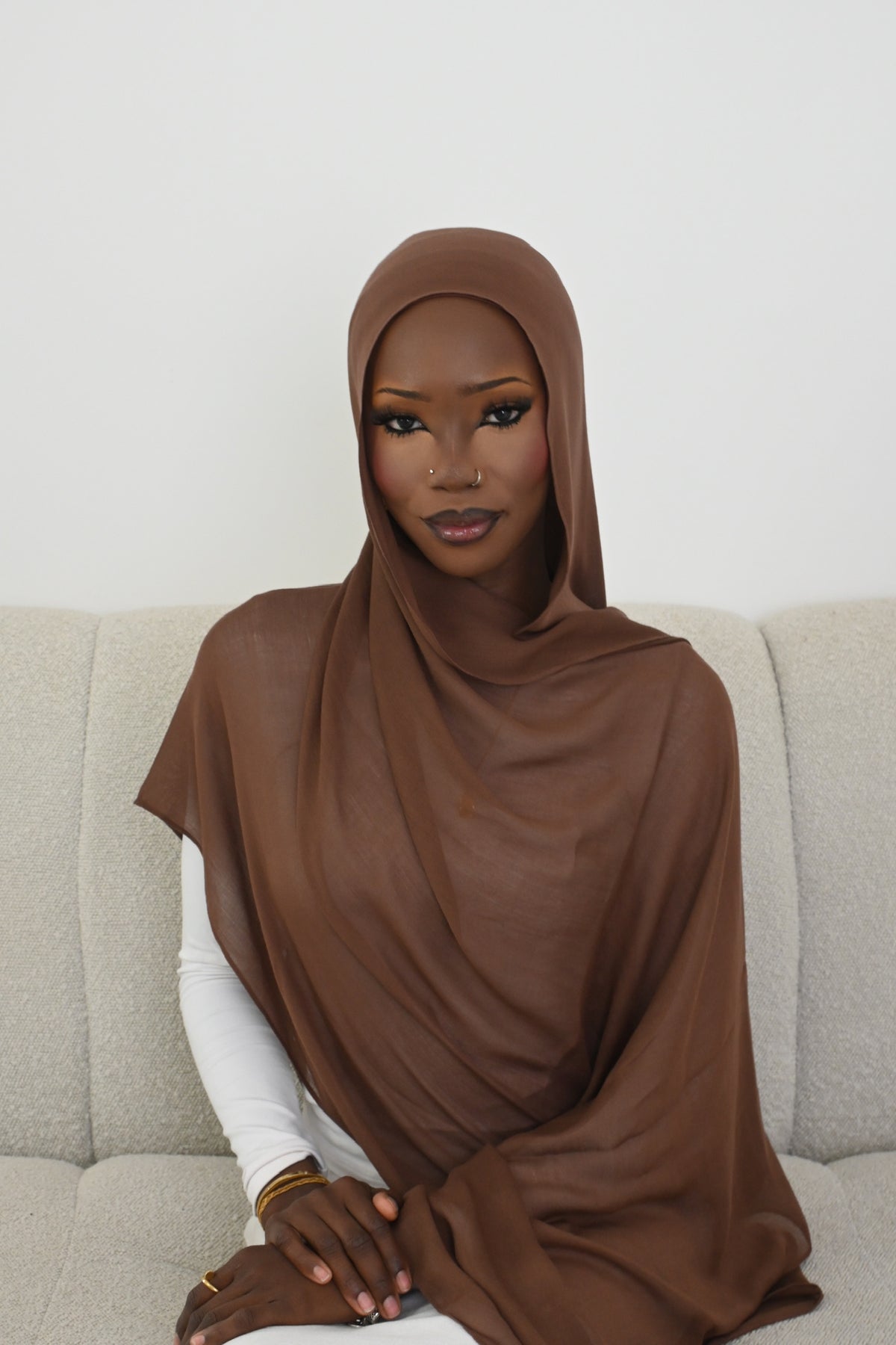 Chestnut Modal Set (Includes non-slip tie back undercap)