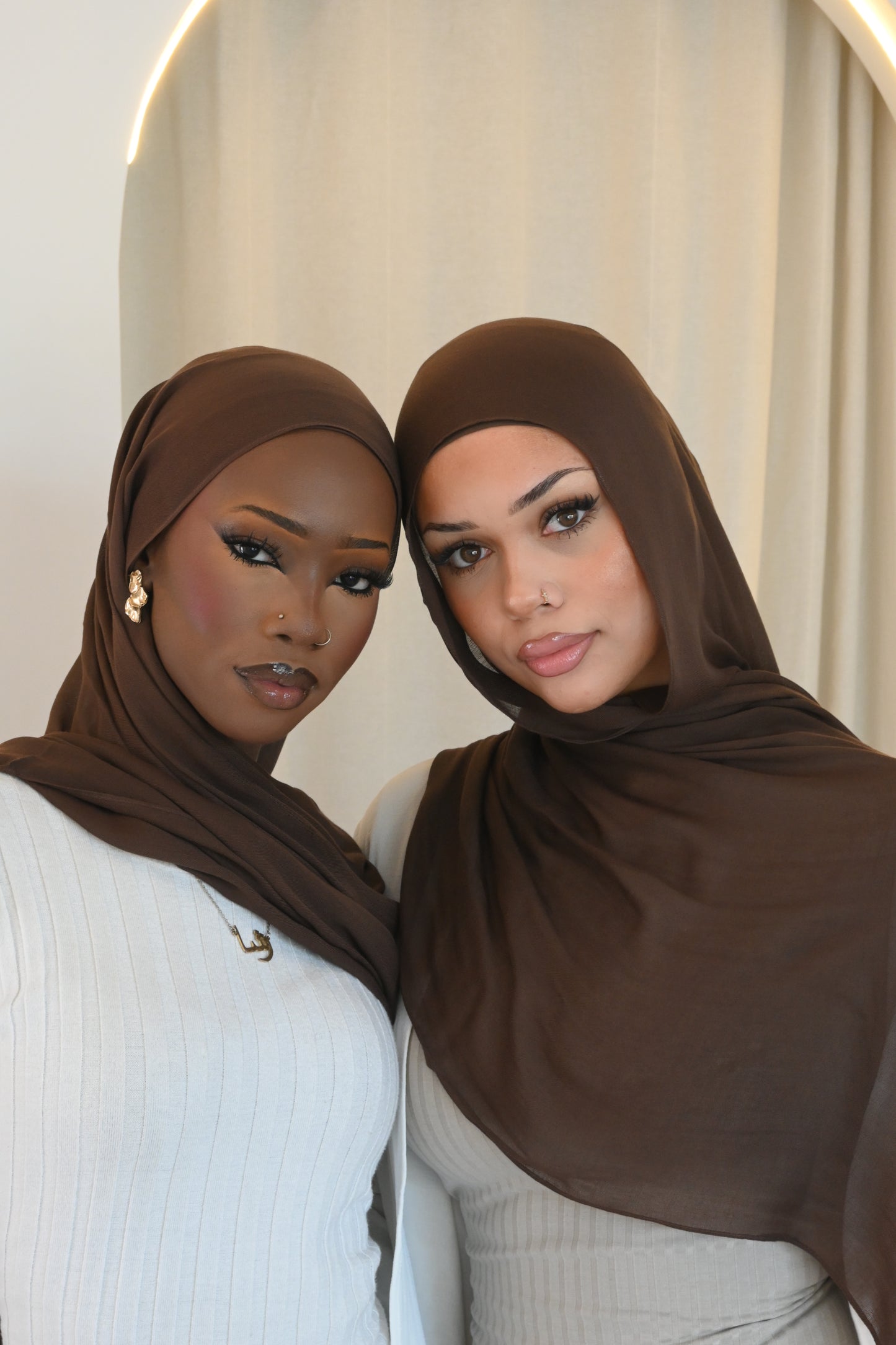 Chocolate modal set (includes non-slip cap)