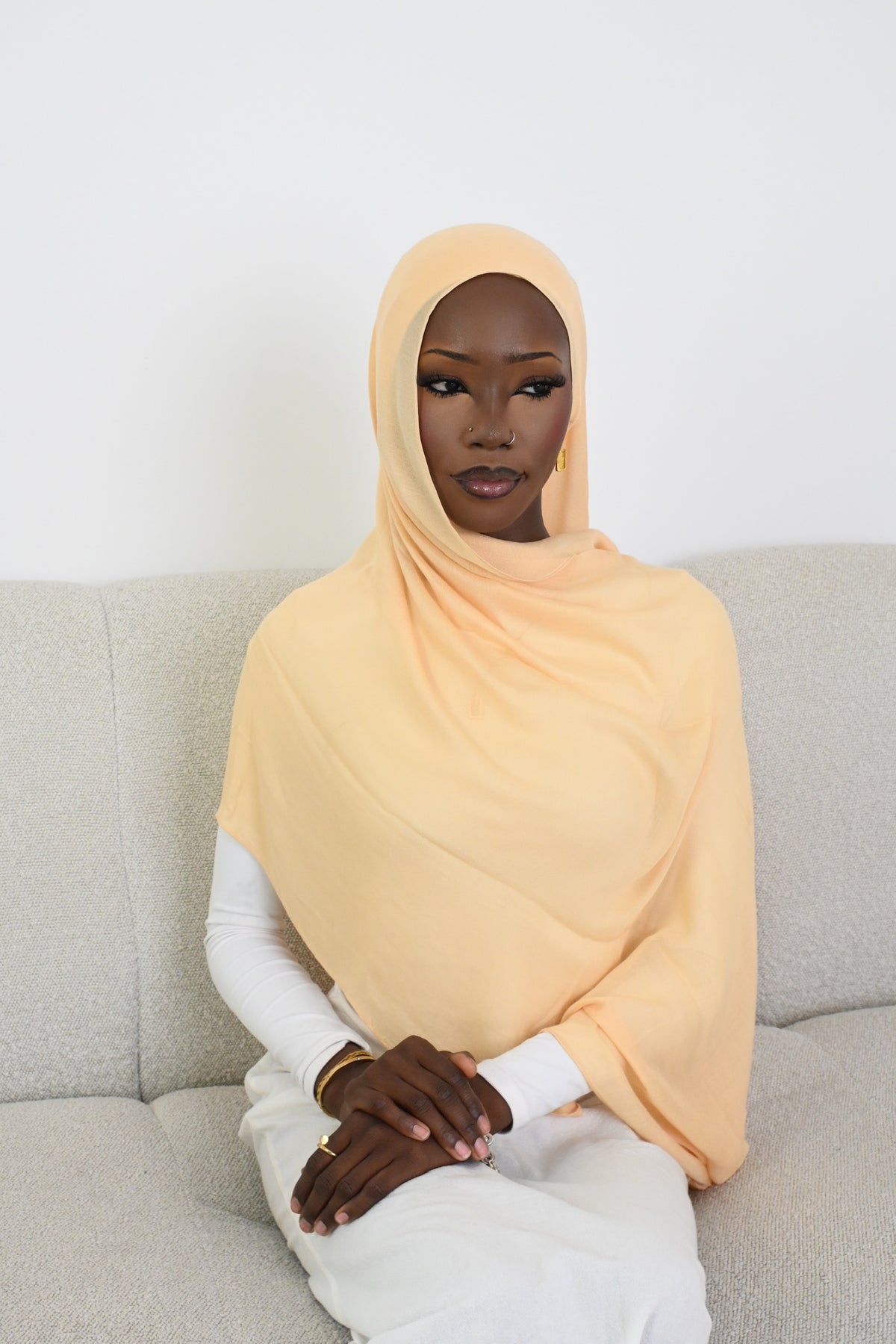 Pastel Yellow Modal Set (Includes non-slip tie back undercap)