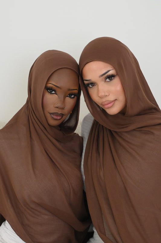 Chestnut Modal Set (Includes non-slip tie back undercap)