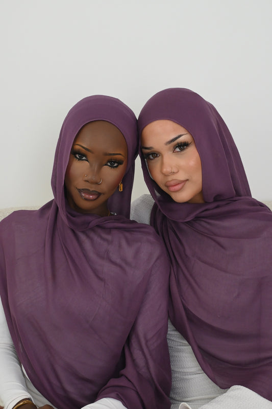 Pastel purple Modal Hijab ONLY
