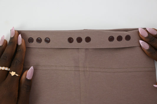 Mauve non-slip cap