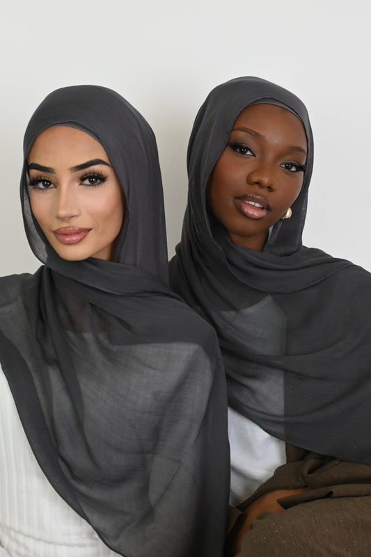 Charcoal non-slip modal set