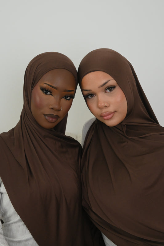 Chocolate liquid jersey ( Does not Includes non-slip cap)