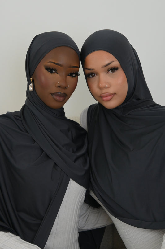 Charcoal liquid jersey (Includes non-slip cap)