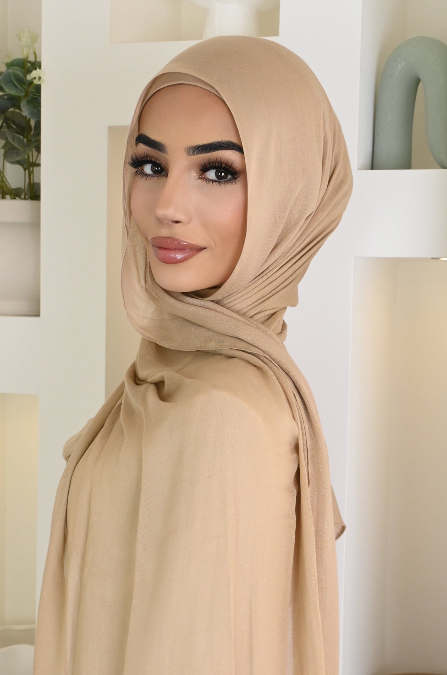 Almond non-slip modal set