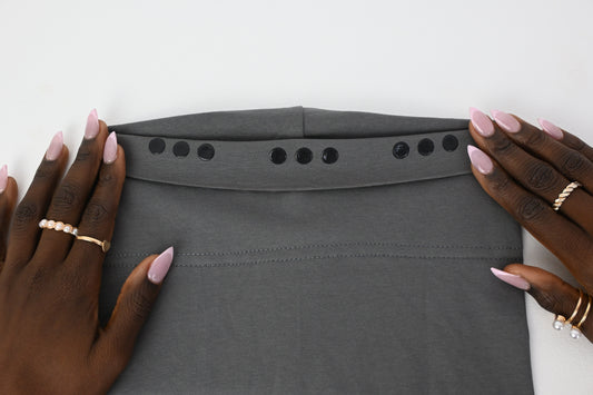 Charcoal non-slip cap