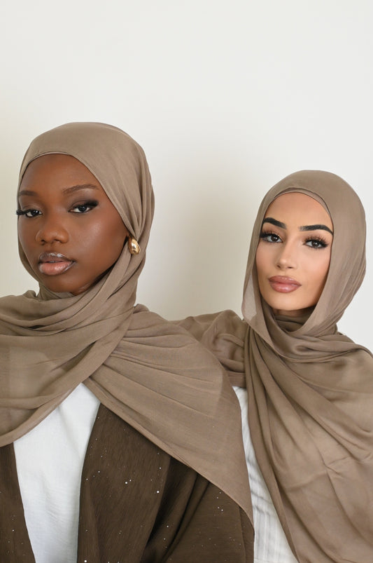 Mocha non-slip modal set